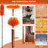20+ Feet High Reach Duster Kit with 3-14 ft Extension Pole, Window Cleaning Kit with Squeegee, Cobweb Duster, and