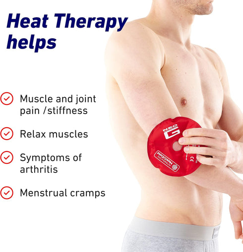 Pack Inflammation, 1 1 Neo G Hot and Cold Therapy Disc - Flexible Ice/Heat for Injuries, Muscle Joint Pain, Swelling