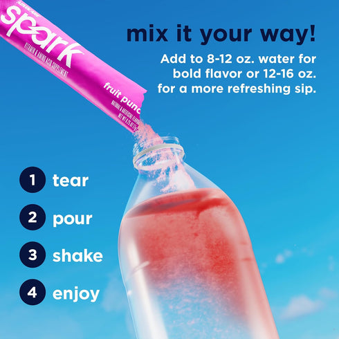 Immune 14 Packs (3.5 oz) AdvoCare Spark - Energy Drink Mix - Vitamin & Amino Acid Supplement - Supports Energy & Focus*