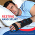 Immobilizer FEATOL Resting Hand Splint Stroke Night with Removable Splints- Pain Relief For Carpel Tunnel, Stroke