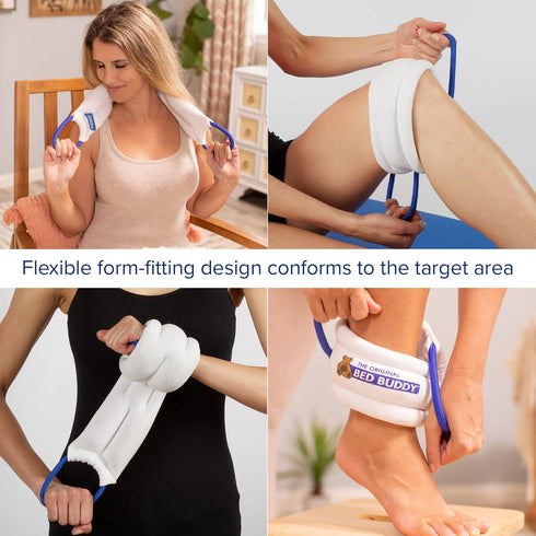 Bed Buddy Neck Heating Pad, Microwave Heating Pad, Heated Wrap for Sore Muscles, Cramps, Neck Warmer