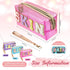 Amylove 3 Pcs Preppy Patch Bag Transparent Makeup Bag Beach Bag Accessories Waterproof Cosmetic Bags Portable Cosmetic Bag Travel Pouch for Women Gift Summer Travel(Skin, Face, Hair)