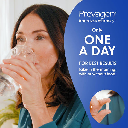Prevagen Improves Memory - Regular Strength 10mg, 30 Capsules with Vitamin D & Apoaequorin | Brain Supplement