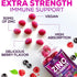 Zinc Gummies 50mg, Bone Skin & Immune Support, Vegan Gluten Free Chewable Supplements, 60 Gummies