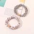 Silk Hair Ties Satin Scrunchies, Small Mini Scrunchy for Women, No Slip Hair Elastics, Ponytail Holder for Curly Hair