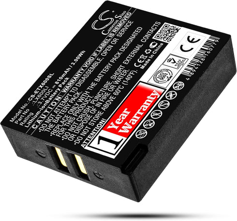 LX600LI Battery Replacement for Eartec Hub Systems, HUB Ultralite