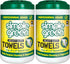 Simple Green Professional Grade Heavy-Duty Cleaning Towels, All-Purpose Cleaning Wipes, 75 count (2 Pack)