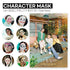 Epielle Character Sheet Masks | 12-Pack Animal Spa Masks for All Skin Types, Ideal for Spa Gifts