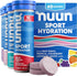 Nuun Sport Electrolyte Tablets - Gluten Free & Vegan, Mixed Flavors, 4 Pack (40 Servings Total)