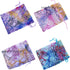 Tvoip 100Pcs Organza Drawstring Pouches, Coral Pattern Jewelry Packaging Bags (Mix) 4x6" (10x15cm)