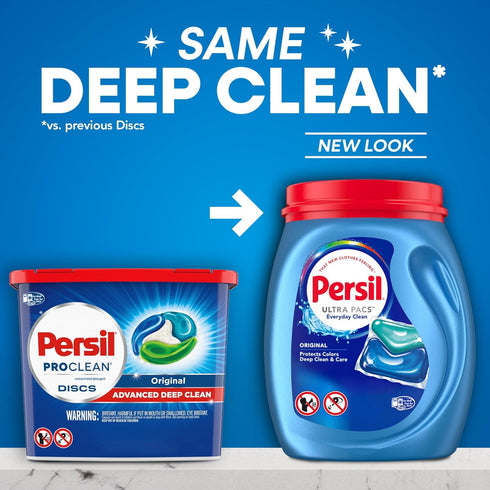 Persil Ultra Pacs Original Everyday Clean Laundry Detergent, 66 Count