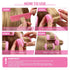 Syhood 48 Pcs Foam Sponge Hair Rollers - Soft Sleeping Curlers Flexible Sponge Curler and Rat Tail Comb for Women