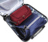 Vercord Mens Toiletry Bag, Small Shaving Dop Kit for Travel, Frosted Burgundy Hygiene Bag