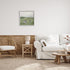 Stupell Industries Dairy Cows Grazing in Rolling Green Field Farms, Designed by Hollihocks White Framed Wall Art