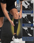 Modetro Sports Calf Compression Sleeves - Leg Sleeves for Men and Women - Shin Splint Relief Support Brace Running