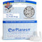 EarPlanes+ Clear Low-Profile Design Invisible Airplane Travel Ear Protection (Adult 1, Count)