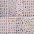 Sexy Girls Nail Art Sticker Decals, 3D Colorful Smudge Design for Women Manicure Accessories