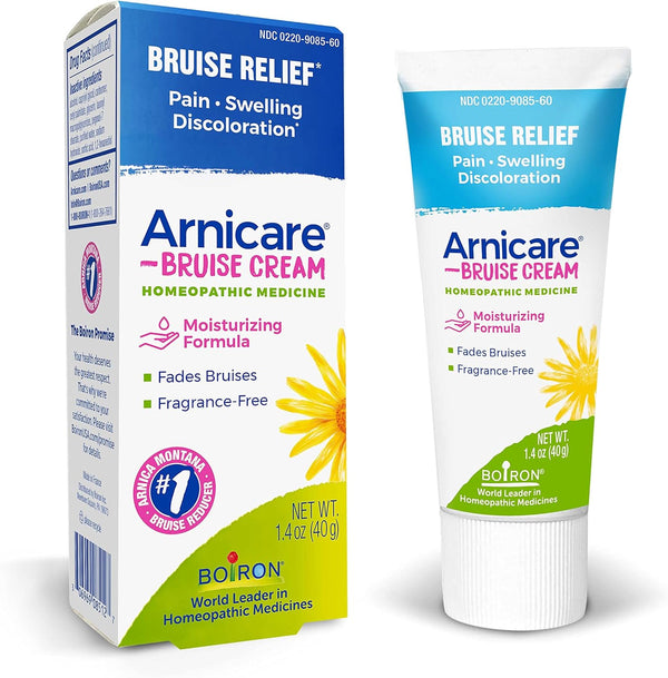 Boiron Arnicare Bruise Cream, Pain Relief from Bruising, Swelling or Discoloration from Injury, 1.4 oz (Pack of 1)