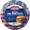 Kingsford Heavy Duty Paper Plates, 35 Count, American Flag Design
