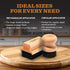 CLARK'S Food Grade Mineral Oil & Wax Applicator for Wood Cutting Boards, Butcher Blocks, USA Maple