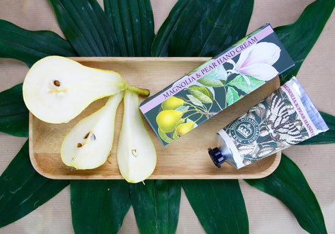 The English Soap Company Royal Botanical Gardens Kew Hand Cream, Magnolia and Pear Scent, 75ml