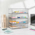 Vtopmart 12''W Clear Stackable Storage Drawers, 2 Pack Acrylic Organizers for Makeup and Beauty Supplies