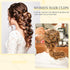 Xinnun 48 Pieces Rhinestone Hair Clips, Spiral Twist Hairpins with Crystal Metal Base for Wedding Bridal Prom Party