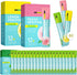 SGZWzhiwei 60PCS Travel Size Mouthwash,Portable Mini Mouthwash,Long-lasting Freshness Travel Mouth Wash for Oral