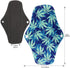 Reusable Menstrual Pads (7 in 1, 25.4cm 4 Layers), Bamboo Cloth Pads for Heavy Flow with Wet Bag
