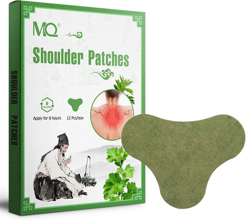 MQ 12 Count Shoulder & Neck Heat Patches, Long-Lasting Relief for Lumbar, Knee, Back, Neck, Shoulder Pain