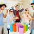Kolldenn 24 Pack 5.9 3.1 8.3 Inch 6 Pastel Graduation Gift Paper Bags with Tissue Paper x x Colors Rainbow Kraft Goodie
