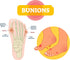 pedag Bunion Protector and Forefoot Pad - Cushions and Protects Bunions, Reusable, Washable, Large/X-Large