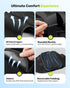 Back Brace for Men with 7 Stays, Adjustable Lumbar Support Belt for Pain Relief, Breathable Mesh Design for Scoliosis