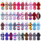 shynek Chapstick Holder Keychain - 40Pcs Lip Balm Holder Keychain Set (Neoprene, Multicolor, Portable for Women)