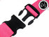 EMI 60" Pink Polyester Gait Belt with Plastic Buckle for Elderly Transfer Assistance