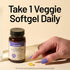 K2 600mcg MK-7 100mcg MK-4 500mcg -90 Softgels[3-Month NatureWise Vitamin Supplement with & - Enhanced Bioavailable