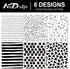 AnyDesign 12 Sheet Black White Wrapping Paper, 19.7 x 27.6 Inch Minimalist Gift Wrap Paper for Birthday Graduation