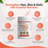 NUTRASAN 20,000 B7 60 Biotin mcg Supplement with Hydrolyzed Keratin & Hyaluronic Acid - Vitamins for Women & Men