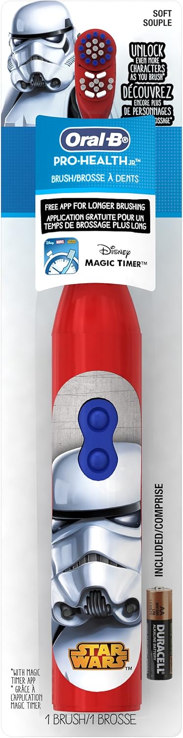 Oral-B Pro-Health Disney Star Wars Battery Powered Electric Toothbrush for Kids