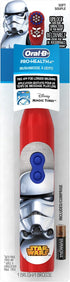 Oral-B Pro-Health Disney Star Wars Battery Powered Electric Toothbrush for Kids