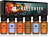 P&J Fragrance Oil Halloween Set | Autumn Wreath, Pumpkin Pie, Candy Corn, Marshmallow, Night Air, Caramel Corn