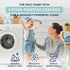 Cleancult Laundry Detergent Sheets - 60 Loads, Fragrance Free, Concentrated Liquidless, No Harsh Chemicals