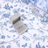 Whaline 100 Sheet Blue Floral Tissue Paper, Chinoiserie Gift Wrapping Paper for Baby Shower, 13.7x19.6 Inch
