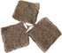 LarisaKnits Eco-Friendly Hand-Knitted Hemp Dish Rags Pack of 3 Reusable Zero Waste Beige