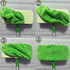 Tihzheoy 12-Pack Reusable Coral Fleece Mop Pads Washable Wet Mopping Cloths and Dry Sweeping Cloths for Swiffer Sweeper