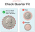 GoGoHeel STOPPERS Heel Protectors - Clear Covers for High Heels, Made in USA (XX-Small, 1 Pair)