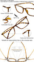 MARE AZZURO Flexible Reading Glasses for Men - Lightweight Readers in Tortoise, Available in Multiple Strengths (2.50)