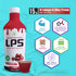 Nutritional Designs LPS Liquid Collagen & Whey Protein Supplement, Non-GMO Drink, Sugar-Free, 25 Packets