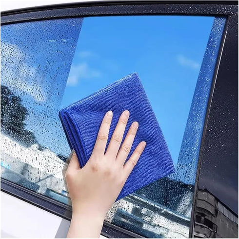 Storqen 5~100PCS 30 30cm Home(10PCS) * Dry Erase Cloth Blue Microfiber Whiteboard Eraser Reusable Washable Cleaning