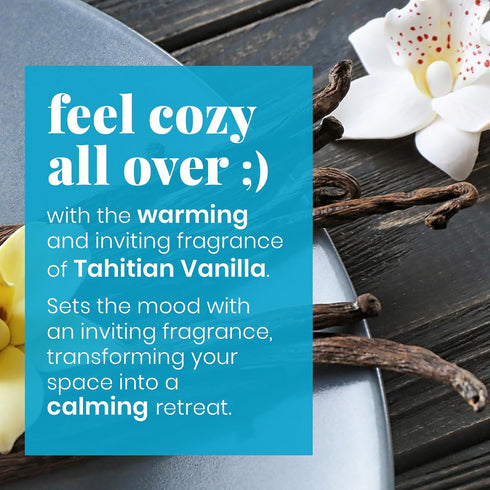 Skinsations Vanilla Massage Oil for Couples Relaxing Aromatherapy Body Oil for Massage Therapy Sweet Almond, Coconut